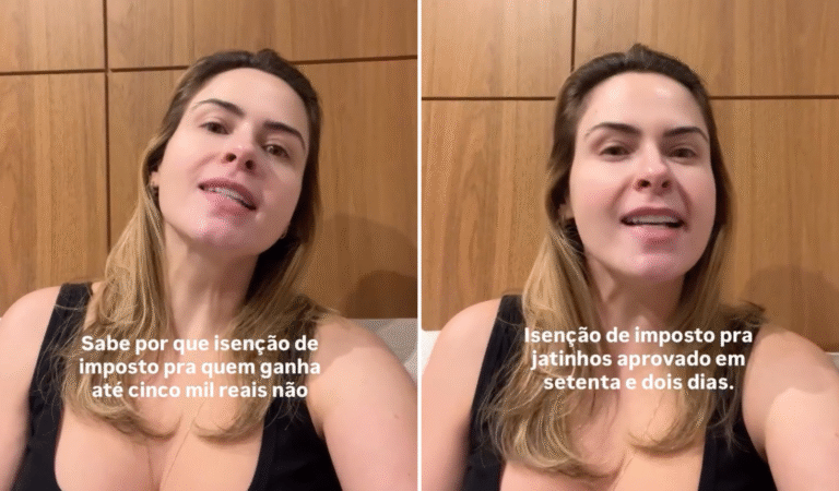 Ana Paula Renault critica Congresso e denuncia falta de representatividade: “Só favorecem os super-ricos”